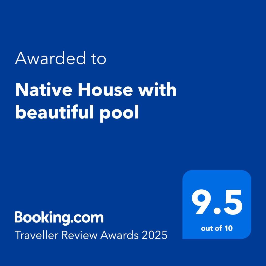 Native House With Beautiful Pool Villa Bagac ภายนอก รูปภาพ